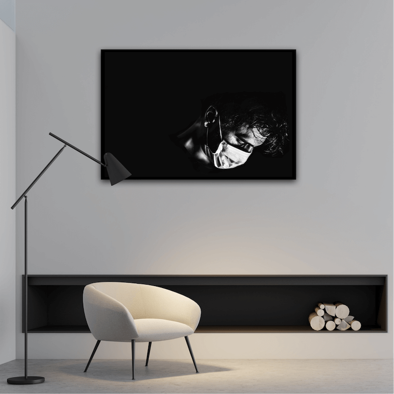 Demut – Humility – #BEHINDTHEMASK PICTURE BOOK by Marcel Gregory Stock