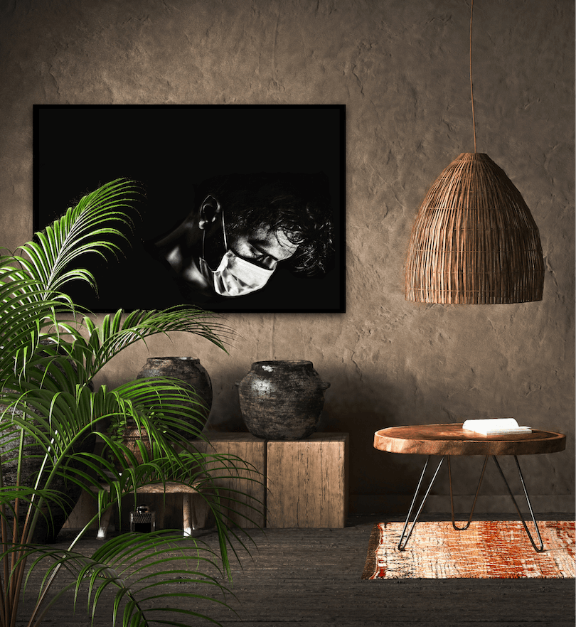 Demut – Humility – #BEHINDTHEMASK PICTURE BOOK by Marcel Gregory Stock