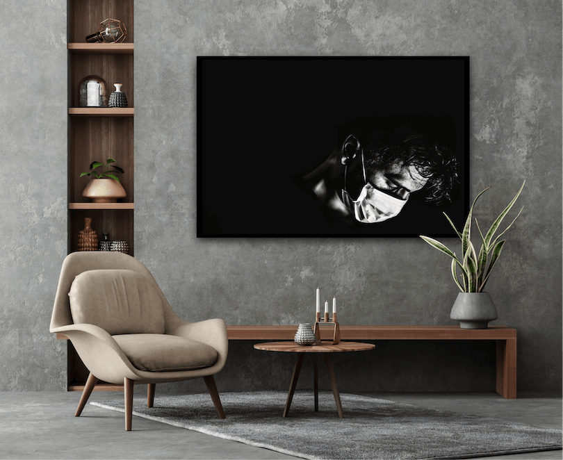 Demut – Humility – #BEHINDTHEMASK PICTURE BOOK by Marcel Gregory Stock