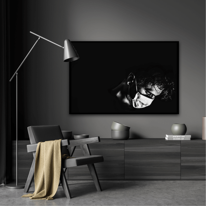 Demut – Humility – #BEHINDTHEMASK PICTURE BOOK by Marcel Gregory Stock