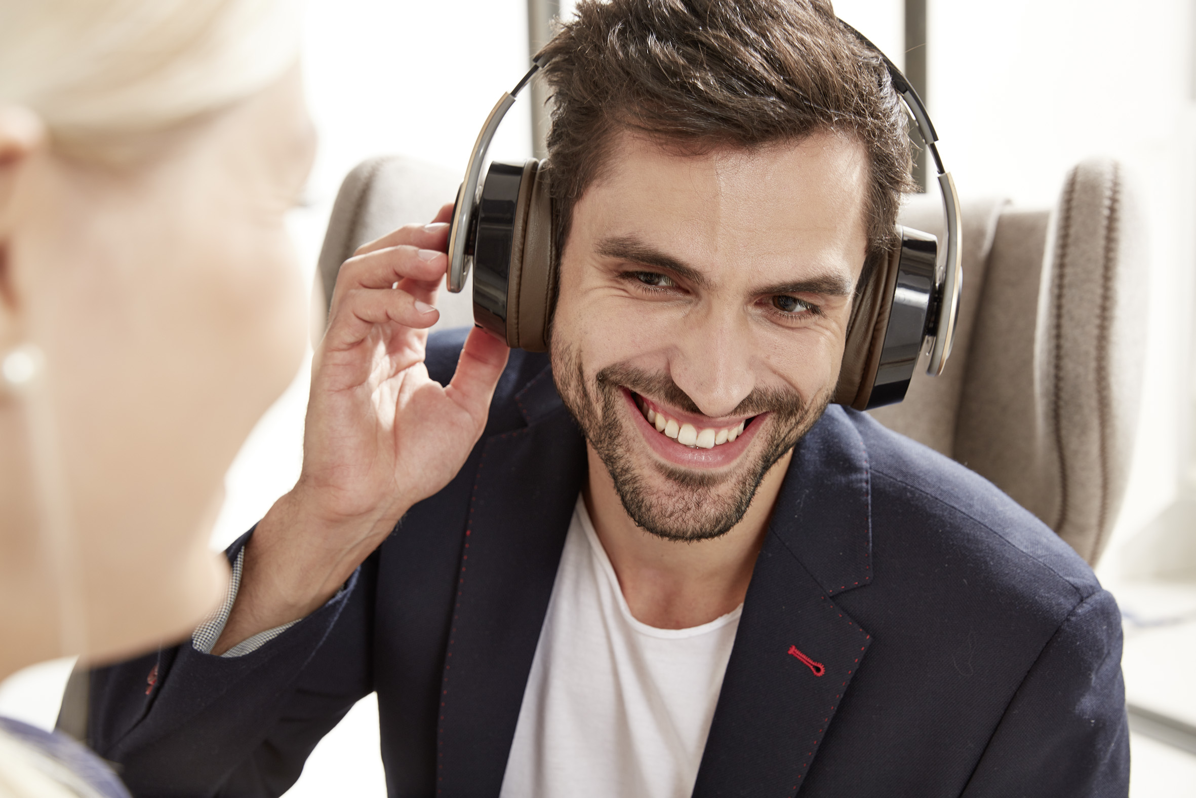 Headphones - Marcel Gregory Stock