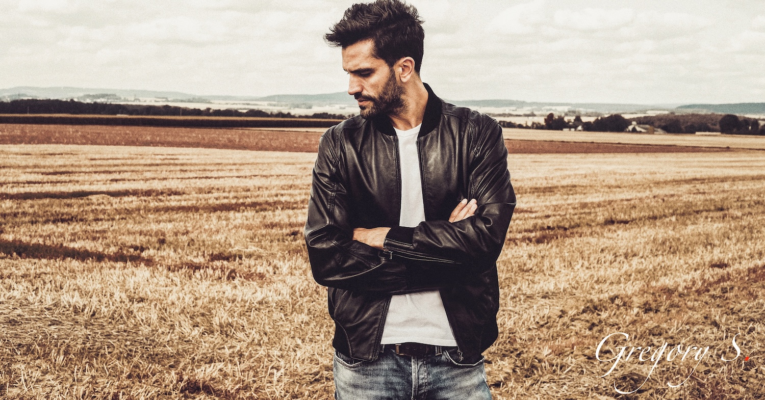 Fashion-Leatherjacket-Lederjacke-Marcel Gregory Stock