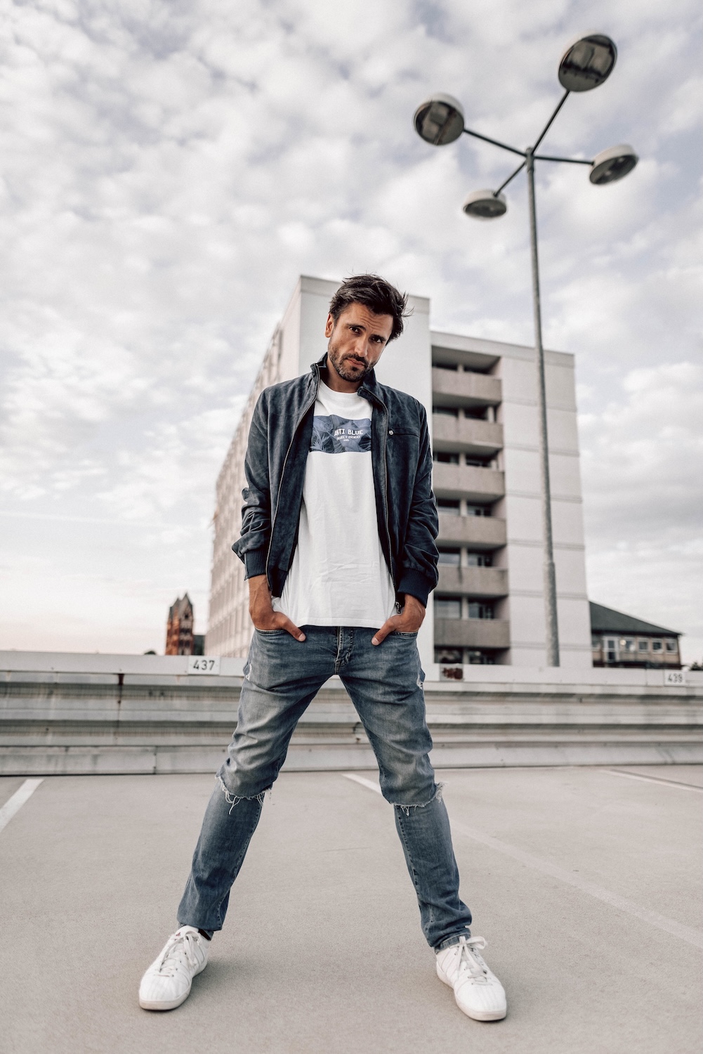 Fashion-Leatherjacket-Lederjacke-Marcel Gregory Stock