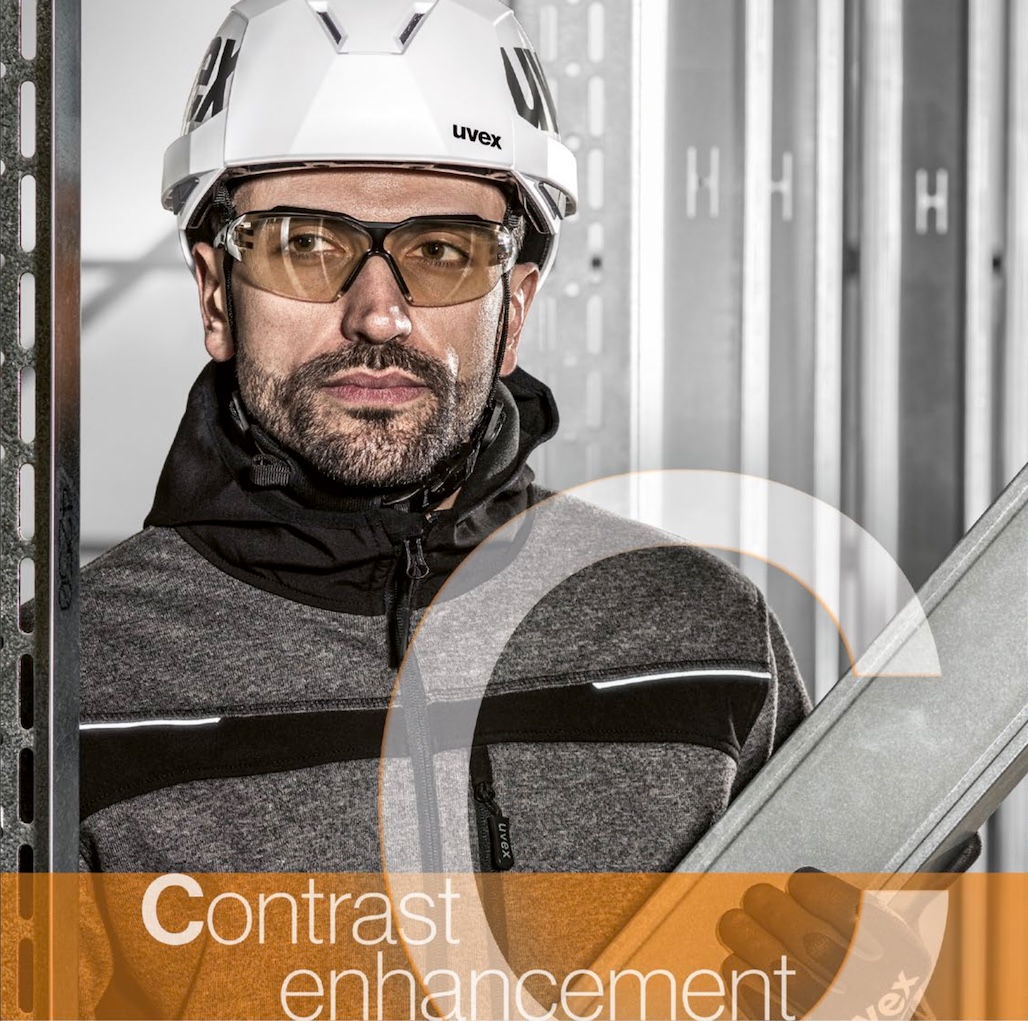 Workwear - Glasses - UVEX -Handwerker - Marcel Gregory Stock