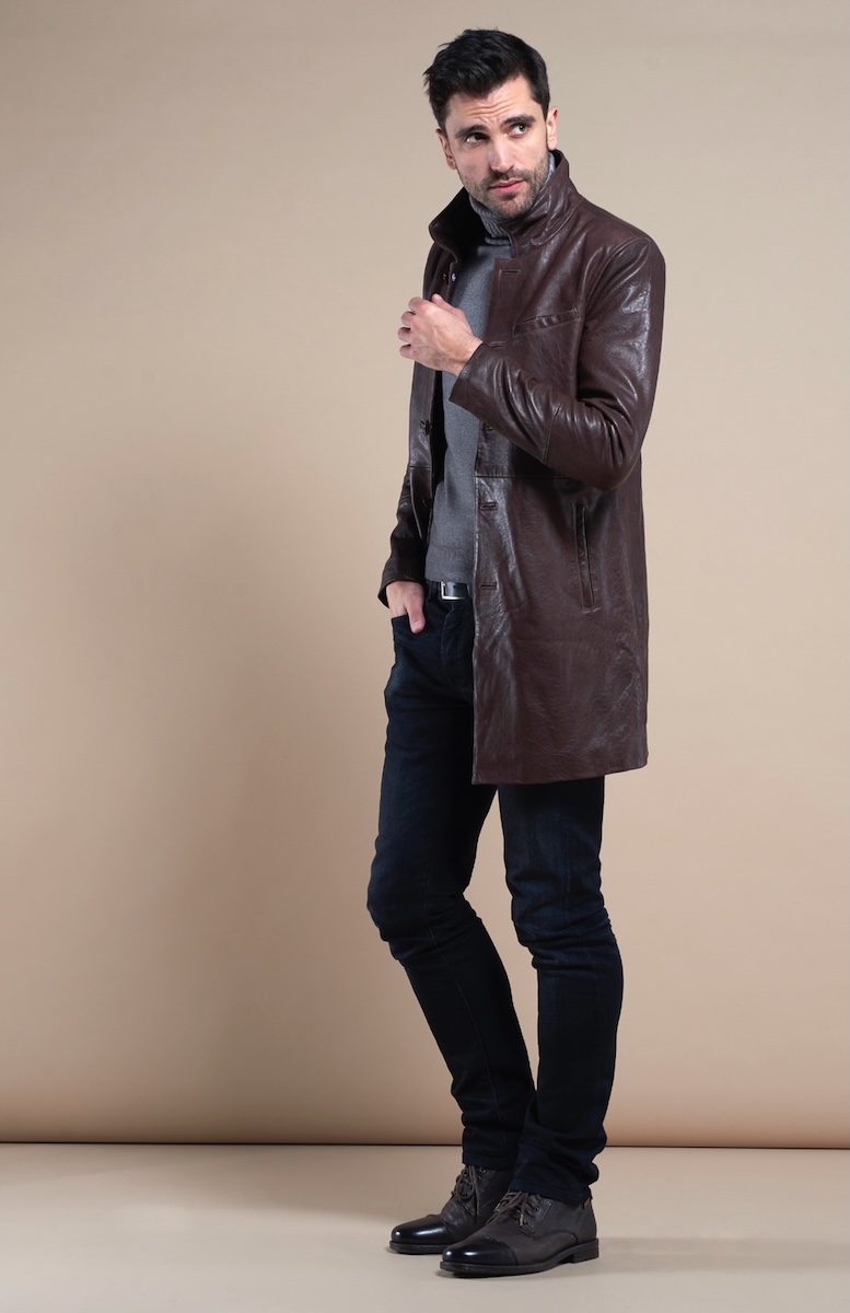 Leatherjacket - Fashion - E-Commerce - Marcel Gregory Stock