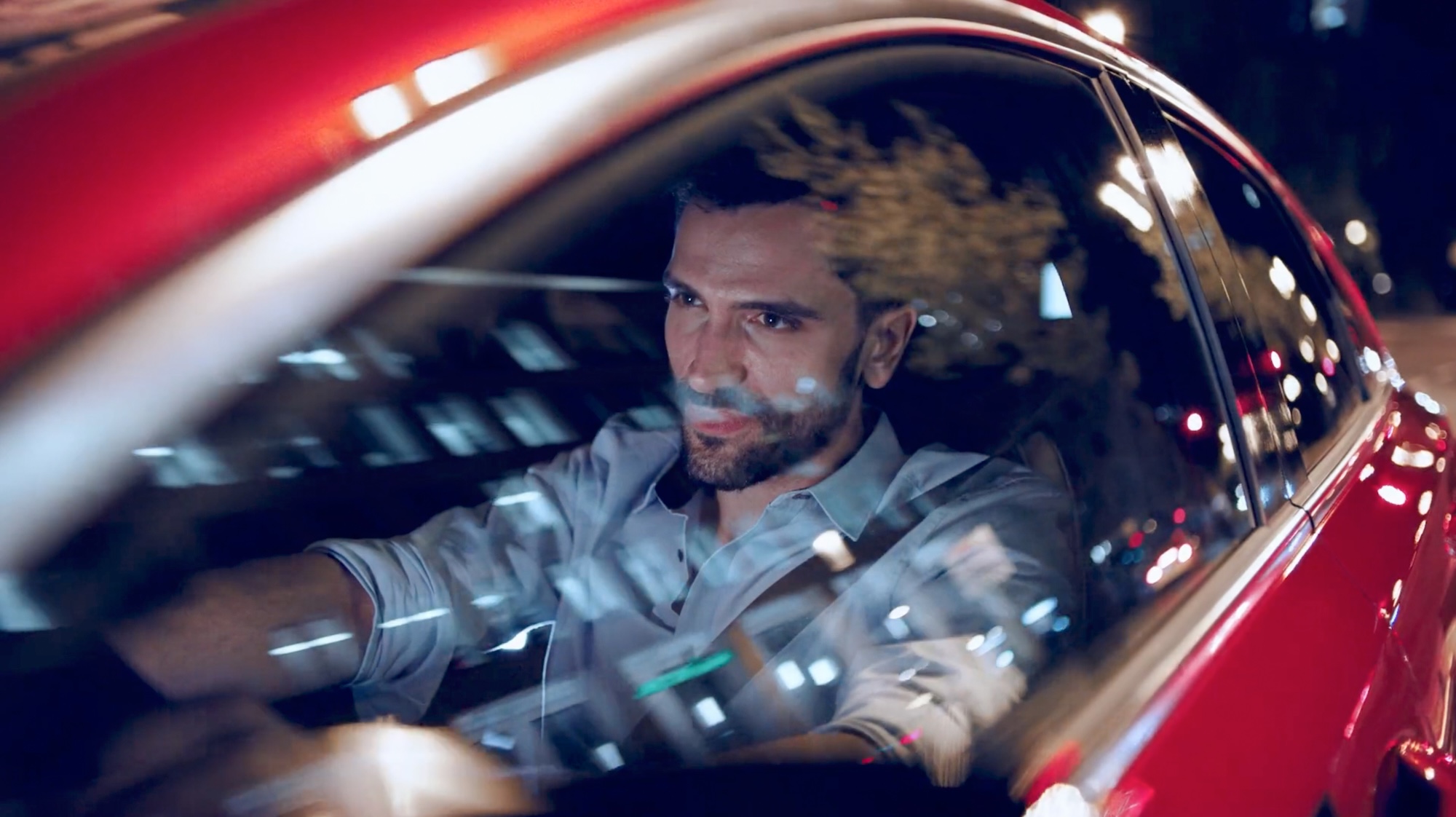 KIA Werbung Commercial TV Spot -Marcel Gregory Stock