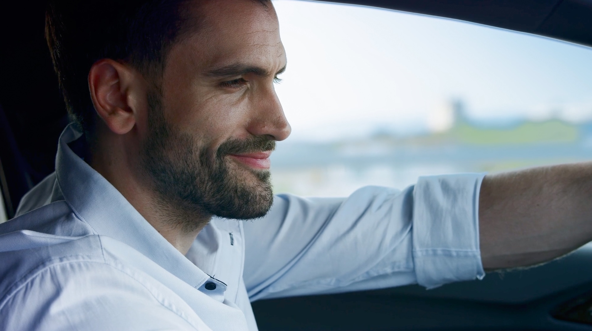 KIA Werbung Commercial TV Spot -Marcel Gregory Stock