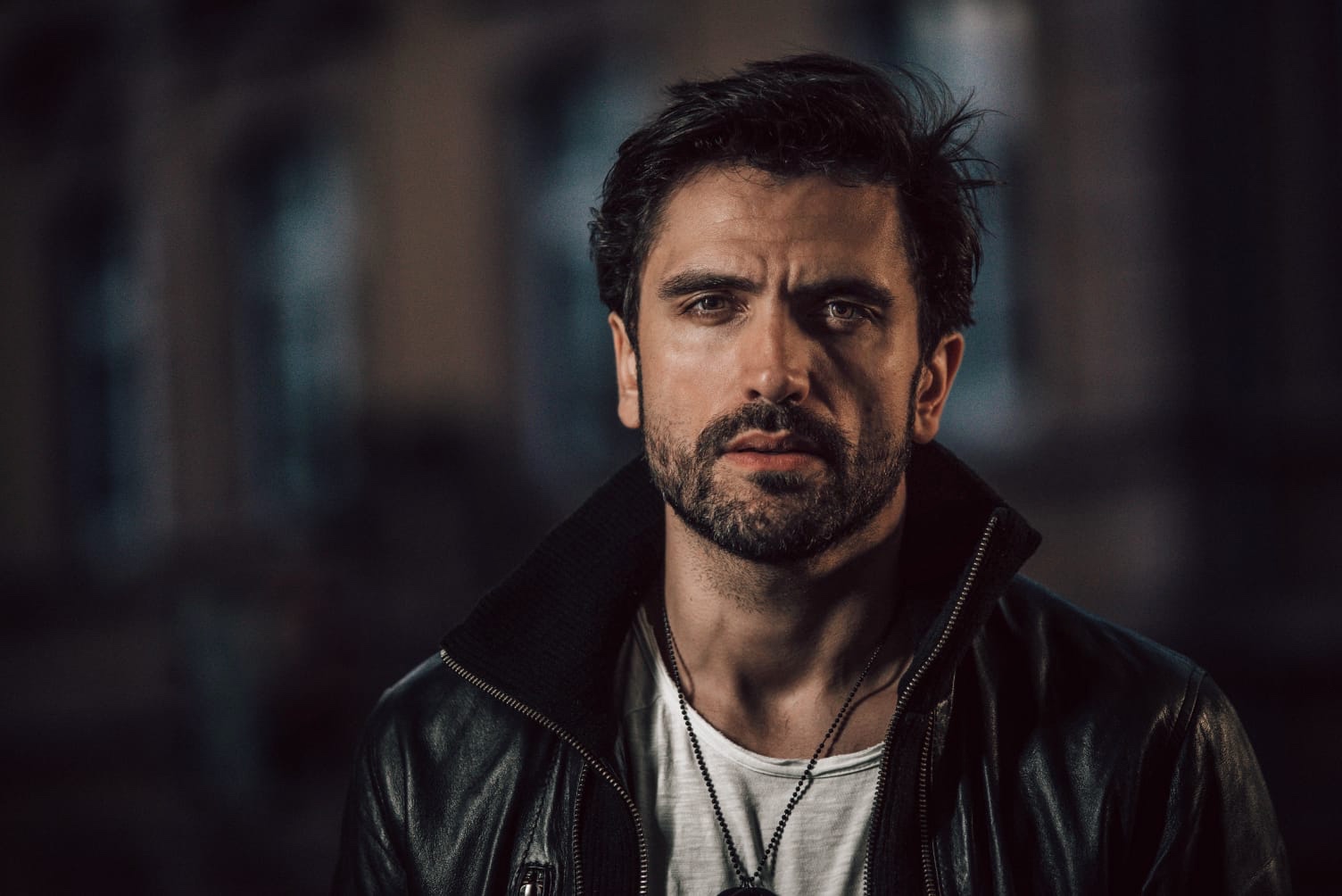 Fashion-Leatherjacket-Lederjacke-Marcel Gregory Stock