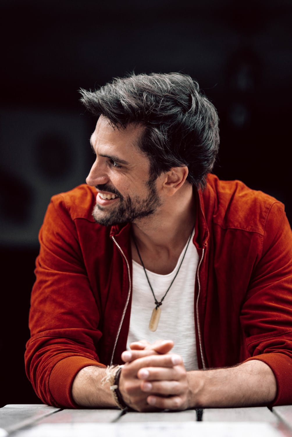 Fashion-Leatherjacket-Lederjacke-Marcel Gregory Stock