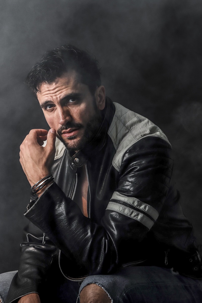 Fashion-Leatherjacket-Lederjacke-Marcel Gregory Stock