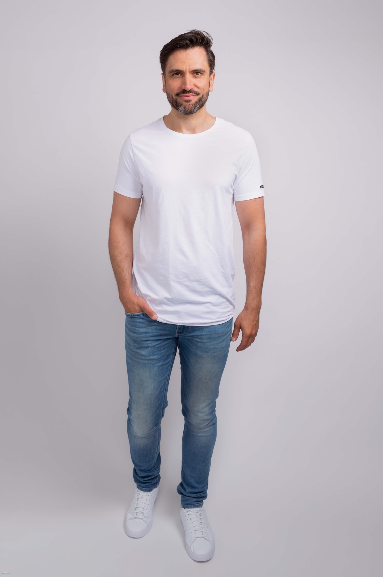 Polaroids - Digitals - Male Model Marcel Gregory Stock