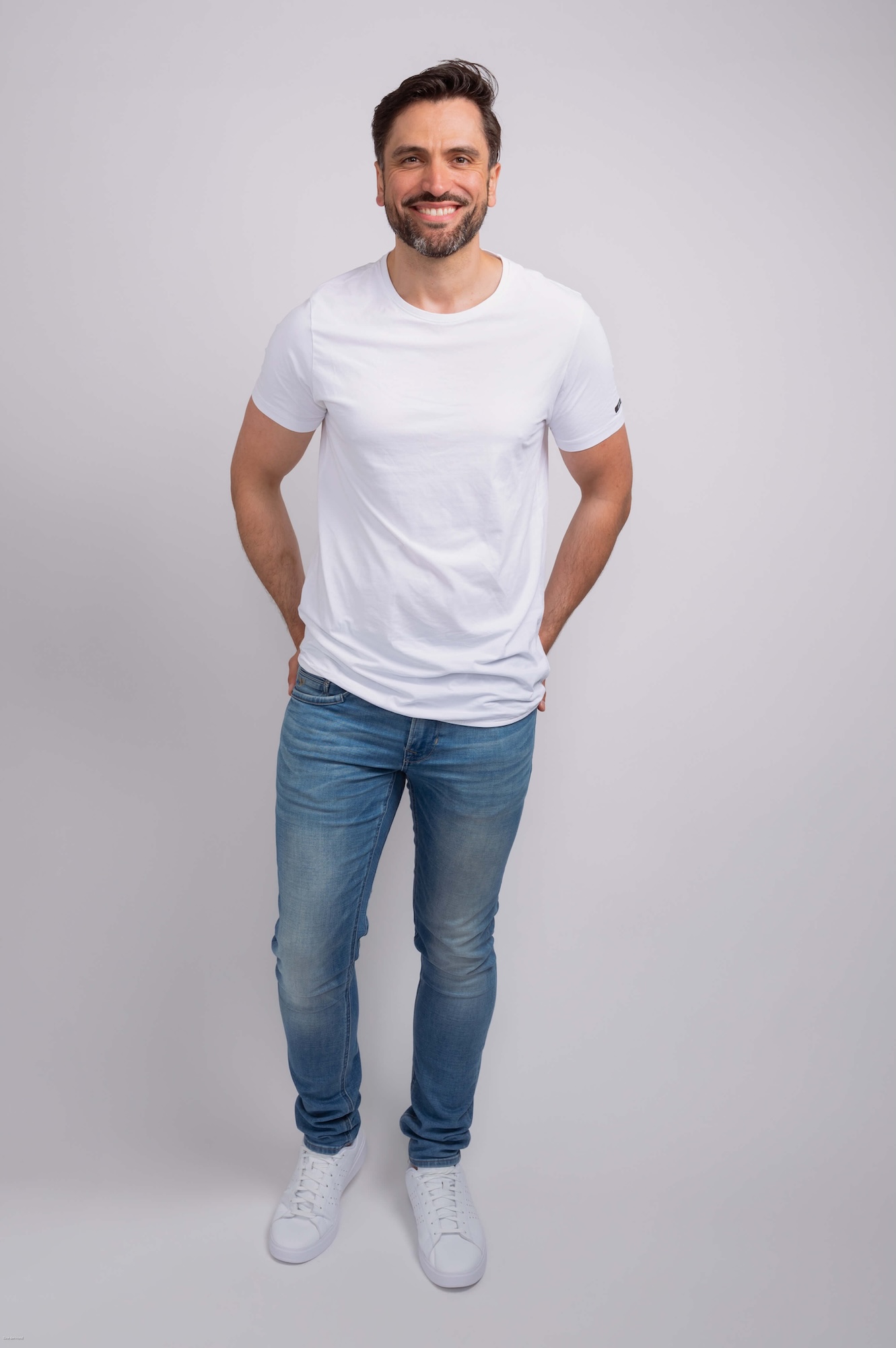 Polaroids - Digitals - Male Model Marcel Gregory Stock