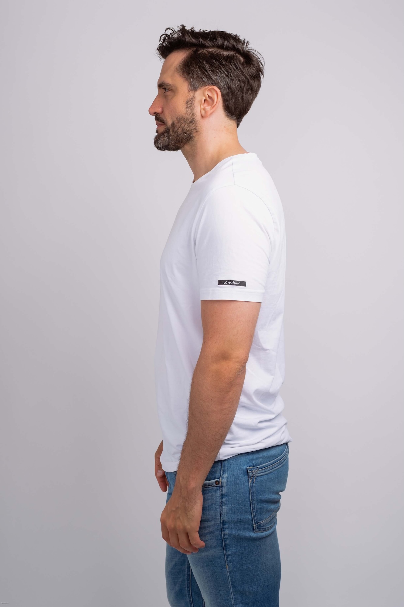 Polaroids - Digitals - Male Model Marcel Gregory Stock