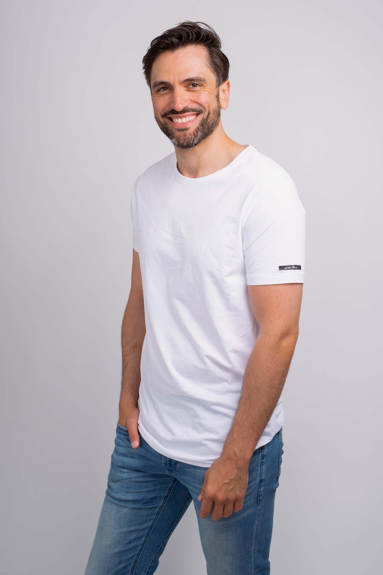 Polaroids - Digitals - Male Model Marcel Gregory Stock